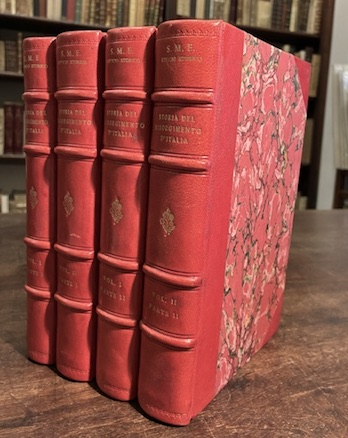 Mario Paganetti Storia del Risorgimento d'Italia dalla rotta di Novara alla proclamazione del Regno d'Italia dal 1849 al 1861 con narrazioni aneddotiche relative alla spedizione di Garibaldi nelle due Sicilie per Piero Mattigana. Opera illustrata con incisioni eseguite da valenti artisti s.d. (post 1860) Milano presso Legros e Marazzani Editori